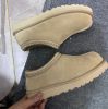 Wholesale Winter Sheepskin Fur Snow Boots Chestnut Thick Sole Slip-on Fashion Shoes