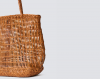 Stysion Handcrafted Woven Leather Tote Bag