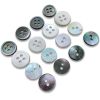 Natural shell buttons ...