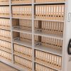 Customized Metal Intelligent Mobile Shelving library book metal shelf mobile Storage shelves mobile shelf rack