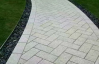 Non slip white rust stone paving ceramic floor tile artificial stone for house exterior outdoor imitation granite