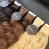 100% Vietnamese Human Weft Hair Extensions, 100gram bundle piece in all colors and length