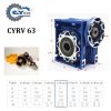 CHENYUE High Torque Worm Gearbox Worm Speed Reducer NMRV 63 CYRV63 Gearbox Input 14/19/22/24mm Output 25mm Speed Ratio from 5:1 to 100:1 Free Maintenance