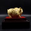 Velvet Sand Gold Crafts Golden Pig