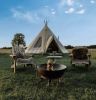 Wild Luxury Series - Indian Tribe Tent Color Starry Khaki