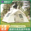Tent Outdoor Camping Beach Portable Folding Fully Automatic Quick Opening Park Camping Full Set Thickened Rainproof Wholesale