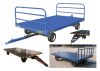 China Aviation GSE Equipment Airport Ground Support Towed Baggage Trailer