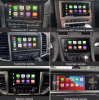 Car display screen For ACURA RLX 2023-2024 8&amp;amp Dual-Screen Mirror-link/Radio/Media/Camera
