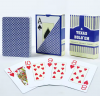 Custom printed premium plastic big character waterproof poker playing card printing make pvc anti break durable playing cards