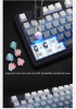 SKYLOONG GK104 Pro 3Mode Wireless gaming Mechanical Keyboard with 2.0 Screen 3 Knobs Hot-Swappable Side-Engraved PBT kevcap RGB