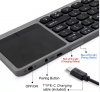 clavier sans fil pliant stylish wireless mini portable bt wireless foldable keyboard &amp;amp;amp;amp;amp;amp;amp; mouse folding keyboard with touchpad