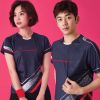 Fast Drying Breathable Personalized Customized Sublimation Badminton Apparel Fast Drying Tennis Shirt