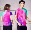 Fast drying badminton jersey OEM tennis jersey breathable badminton jersey
