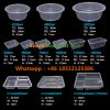 300-2500ml rectangular round disposable lunch box lunch box transparent plastic tableware wholesale packaging Box PP takeaway fast food box