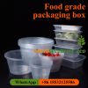 PET meal box lunch box fast food box