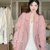  Pink coat 2024 autumn...