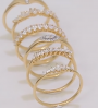 Beautifully Designed Gemstone 14k Ring 14k Solid Gold Ring Birthdays Pretty Lab Grown Diamond Fine Jewelry Ring