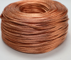 Soft copper stranded wire, bare copper wire, tinned copper stranded wire, high current grounding braided soft copper wire, copper conductive circle Wire copper stranded wire