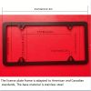 License plate frame