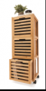 bamboo organizer with ...