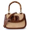 Hand-made bamboo cowhi...