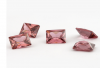 Wuzhou gemstone rectangular right-angle colored zircon man-made gemstone cubic zirconia