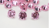 Wuzhou gemstone round colored zircon artificial gemstone cubic zirconia jewelry loose stone