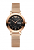 Women's Quartz Watch, Non-Mechanical Milan Watch, Luminous Waterproof, Dual Date, Schoolgirl Alloy Watch