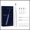 JIDENG electric toothbrush, SG-575 rechargeable sonic electric toothbrush 300 days battery life IPX7