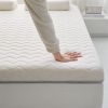 2024 new unilateral milk silk memory cotton mattress home padded tatami student dormitory double bed cushion