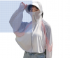 Sun protection clothes women 2024 new summer ice silk breathable thin UV protection gradually can be worn outdoors