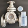 1&quot; PFA Lined Inline Sampling Valve with Matching PFA Sampling Bottle Corrosion Resistance and High Cleanliness T Type Sampling System