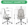 Hot Selling Executive Massage Ergonomic Swivel High Back Thick Cushion mesh Office Chair furniture