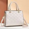 Fashion trend PU leather tote handbags bags for women
