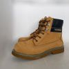 Men steel toe coyote leather made in China work safety boots