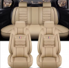 Full Set Universal PVC Leather Car Seat Cover With Car Seat Cushion cover car seat
