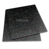Factory 1m*1m high quality Non-toxic gym rubber flooring Protective rubber floor for crossfit Easy installation rubber mats