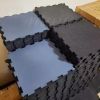 Guangzhou Factory Non-toxic gym Rubber mats Indoor Non-smell Rubber floor mat for gym interlocking gym flooring