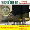 3531 Three-proof Nano Safety Shoes: Puncture-Resistant, Waterproof, Oil-Proof Canvas Unisex Shoes