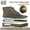 3531 Three-proof Nano Safety Shoes: Puncture-Resistant, Waterproof, Oil-Proof Canvas Unisex Shoes