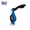 Wholesale manual sanitary flanged butterfly valve cast iron EPDM seat wafer 4" stainless steel manual butterfly valve