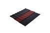 PERFESO Stone Coated Steel Roof Tile 0.35 0.4 0.45 mm Metal Roofing Sheet Nosen Style 10+ Colors