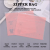 Virgin LDPE HDPE CPE EVA Food Grade Material Bag with Zipper with Slider Packaging Zippered for Garment Clothing Jewelry Packet Zipper Bag