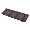 China roof tile roofing sheet galvanlume stone color coated metal roof tiles milano tile factory price