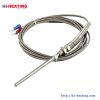 K/J/E/PT100 Grounded Screw Thermocouple 0-600c Temperature Measurement Senors Probe 2m