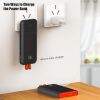 UUTEK PB174AC 45W Portable Charger Built-in Cable and AC Wall Plug USB C Fast Charger Power Bank 10000mAh for iPhone Android Phone
