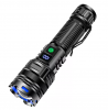 Long Distance Spotlights Wide Beam Floodlights Waterproof Zoomable Rechargeable Super Powerful Torch Light Emergency Flashlights