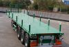 container carrier flatbed trailer