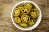 pickled green jalapeno...