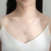  DaDa Faddish Necklace Love Sisters Best Friend Necklace - Rose Gold Pendant - Fashionable and simple and versatile